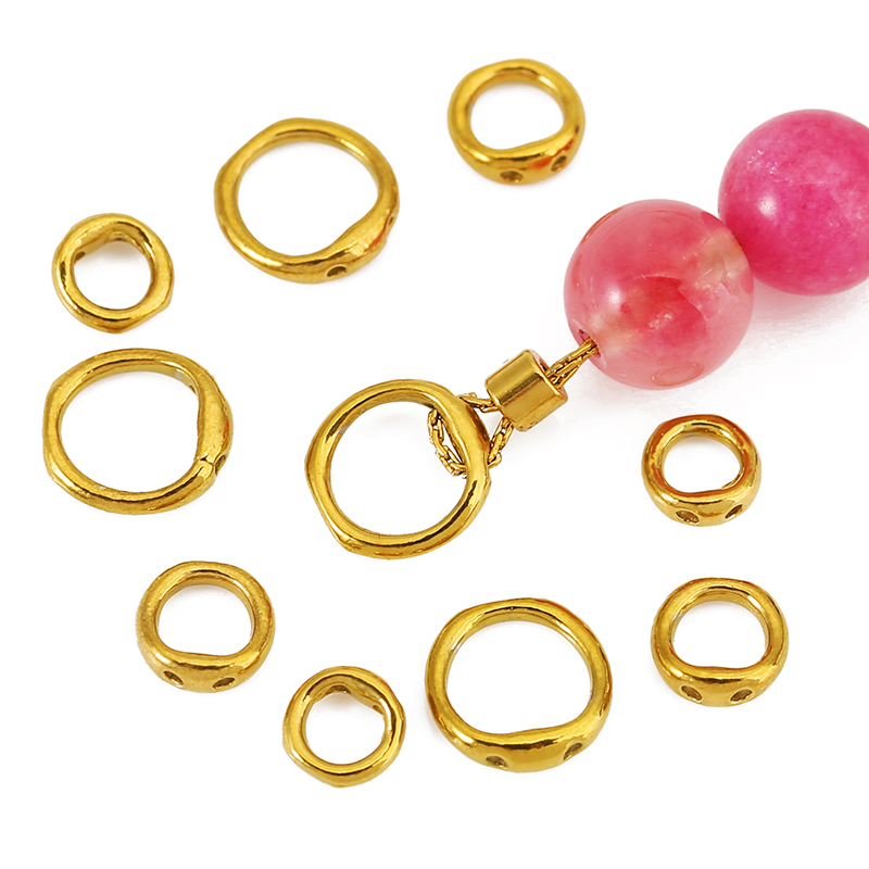 Jewelry Making Necklaces - 30pcs 5/6/8mm Stainless Steel Beading Supplies