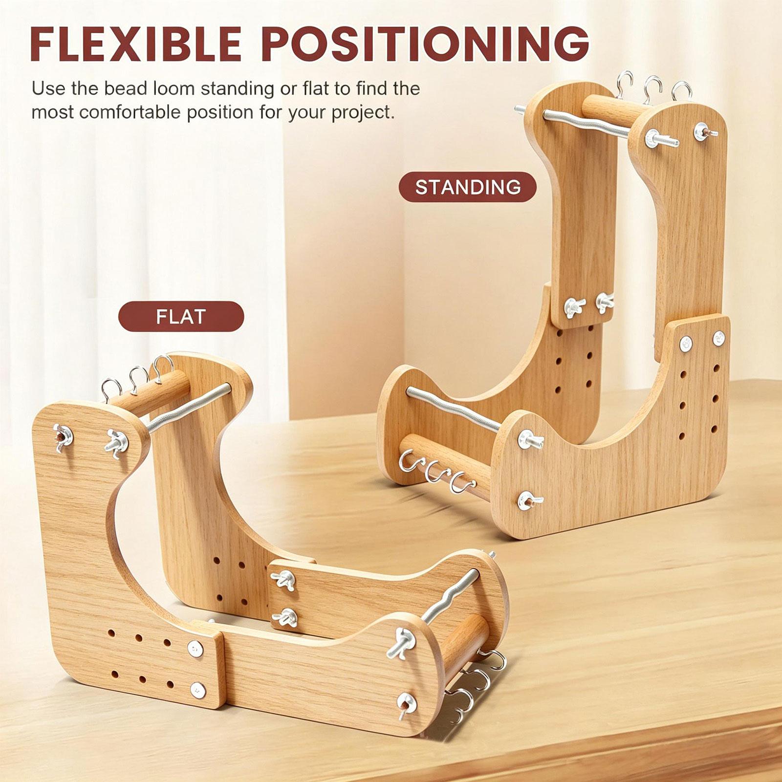 Jewelry Making For Beginners - Adjustable Standing Bead Loom Creative Funny