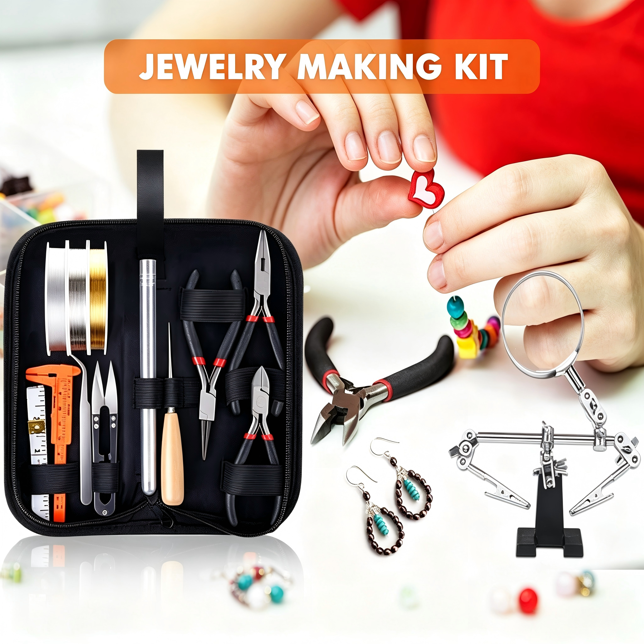 Jewelry Making Tools - Jewelry Making & Repair Kit, with