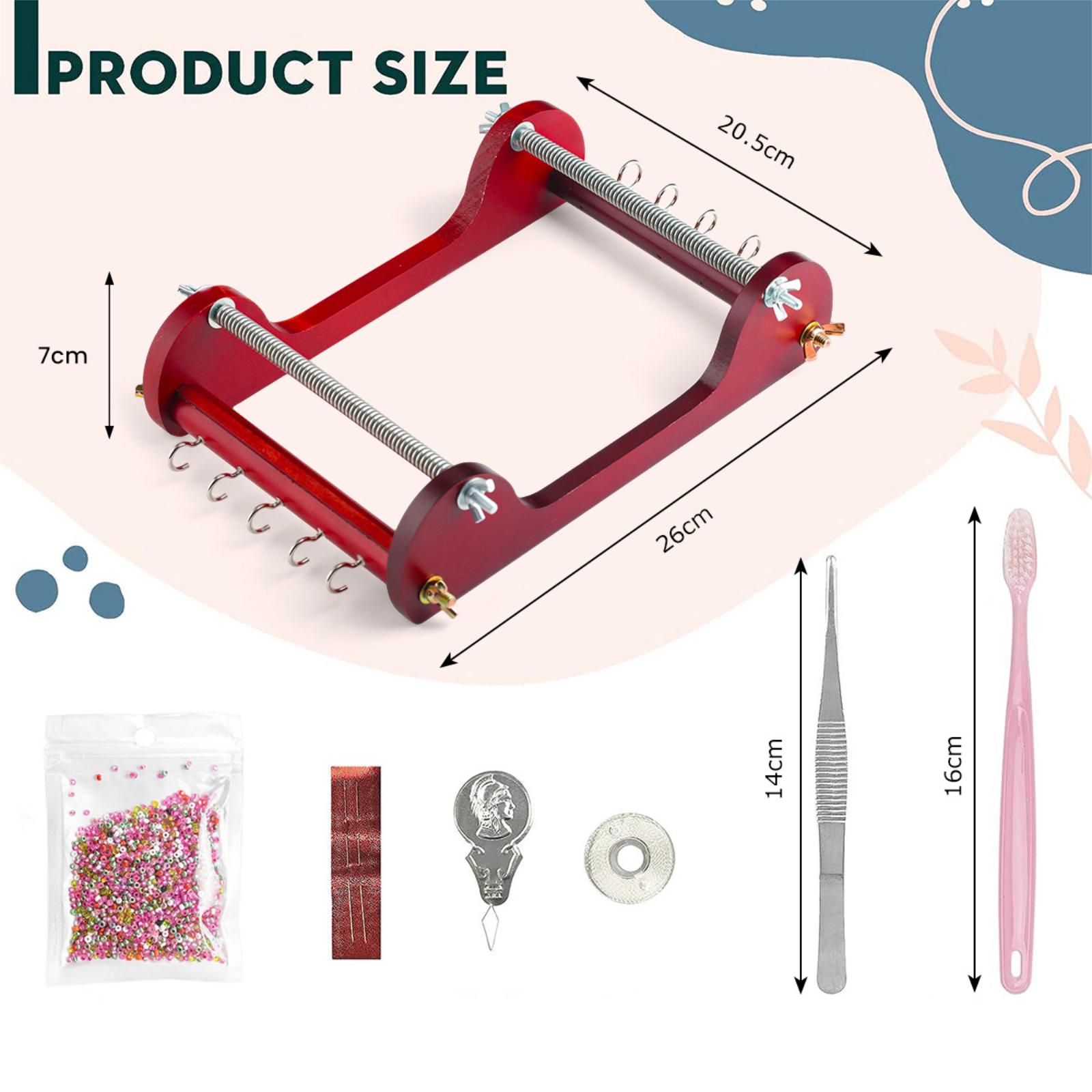 Jewelry Making For Beginners - Bead Loom Wood Jewelry Making Machine