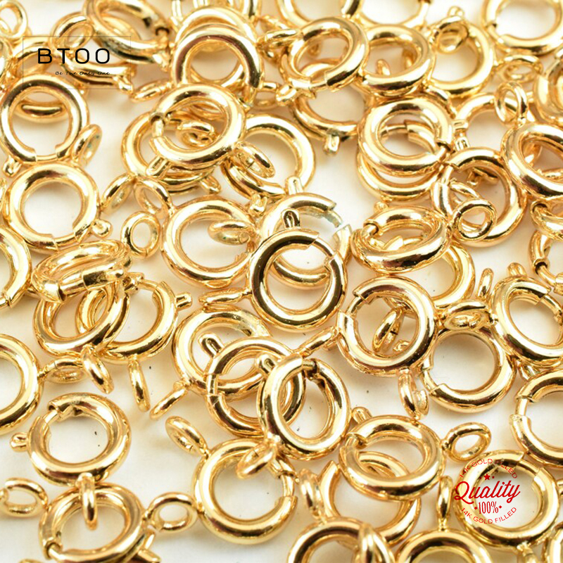 Jewelry Making Equipment - 14K Gold Filled Spring Ring Clasps