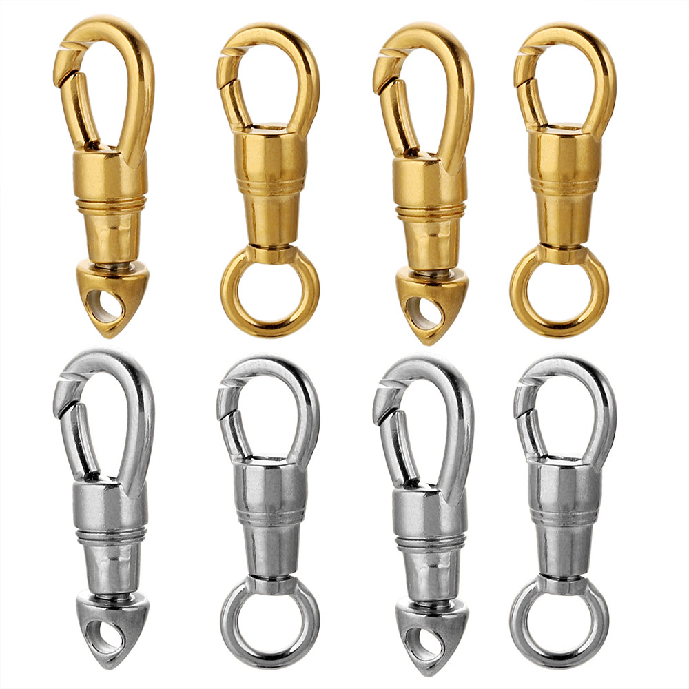 2pcs/lot Stainless Steel Bag K - Jewelry Making Metals recension och pris