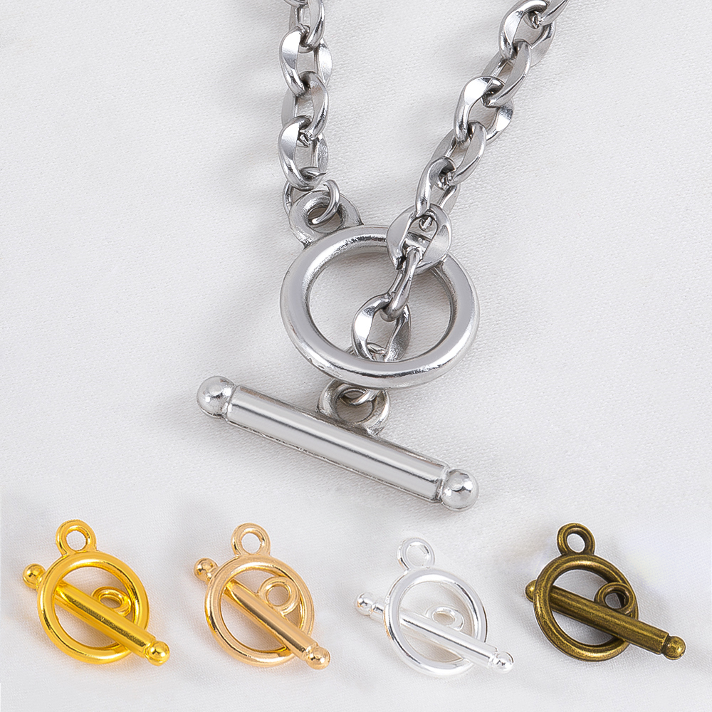 10Sets/lot Metal OT Clasps Con - Jewelry Making Supplies recension och pris