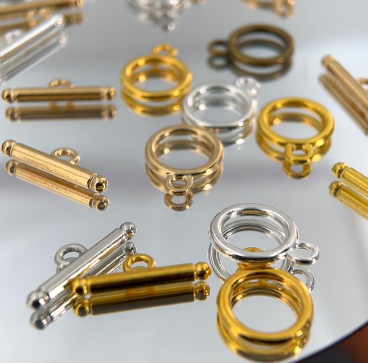10Sets/lot Metal OT Clasps Con - Jewelry Making Supplies recension och pris