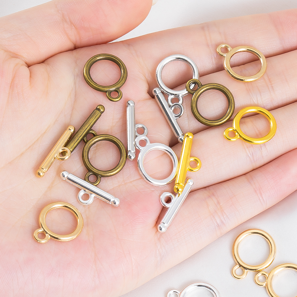 10Sets/lot Metal OT Clasps Con - Jewelry Making Supplies recension och pris