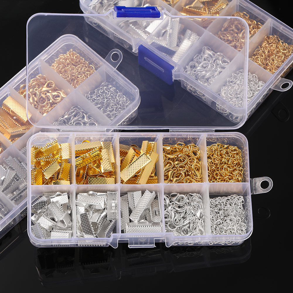 10 Grids Alloy Accessories Set - Jewelry Making Tools recension och pris
