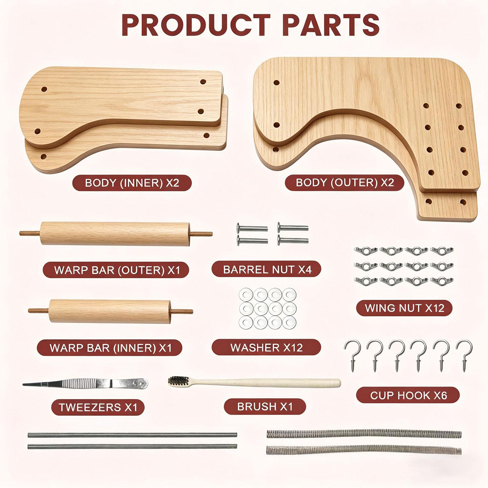 Adjustable Standing Bead Loom  - Jewelry Making For Beginners recension och pris