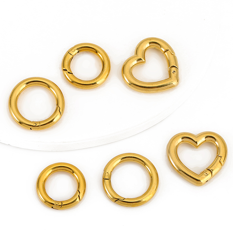 2pcs Stainless Steel Clasps He - Jewelry Making Supplies recension och pris