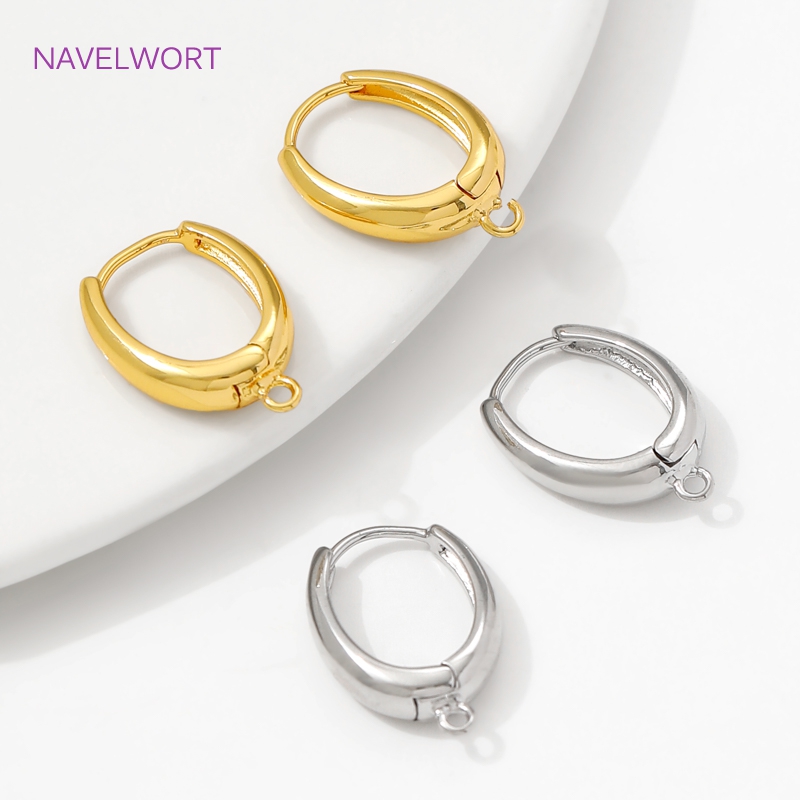 18K Gold Plated Brass Earwires - Jewelry Making Supplies recension och pris