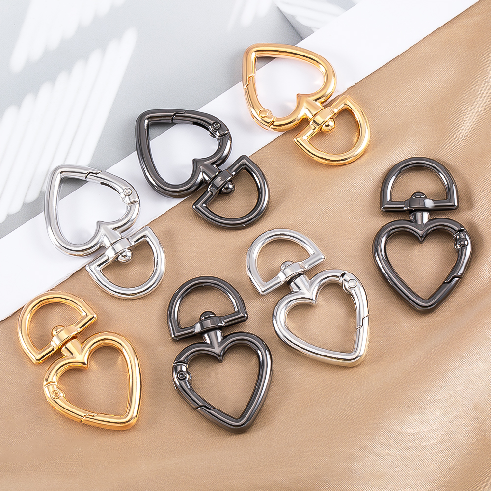 5/1Pcs/lot Heart Shape Metal S - Jewelry Making Supplies recension och pris