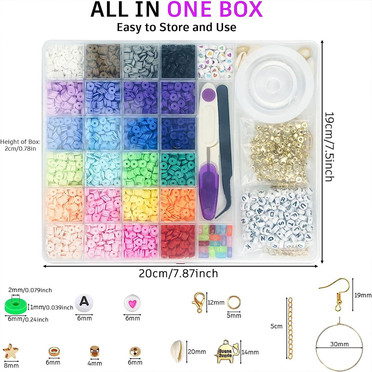 6000 Pcs 24 Colors Flat Round  - Jewelry Making Degree recension och pris