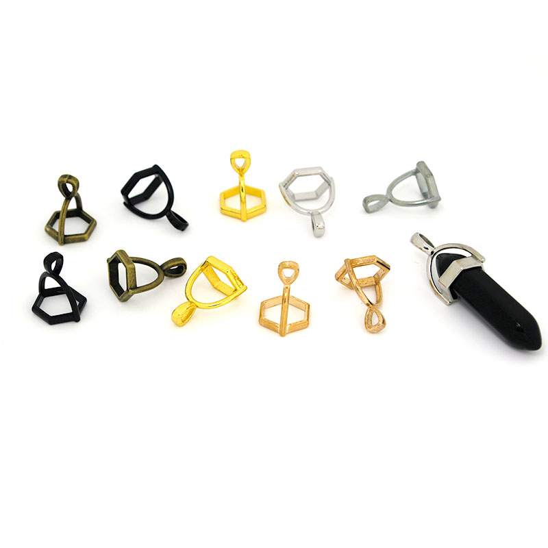 20Pcs Hexagonal Gemstone Cap N - Jewelry Making Necklaces recension och pris