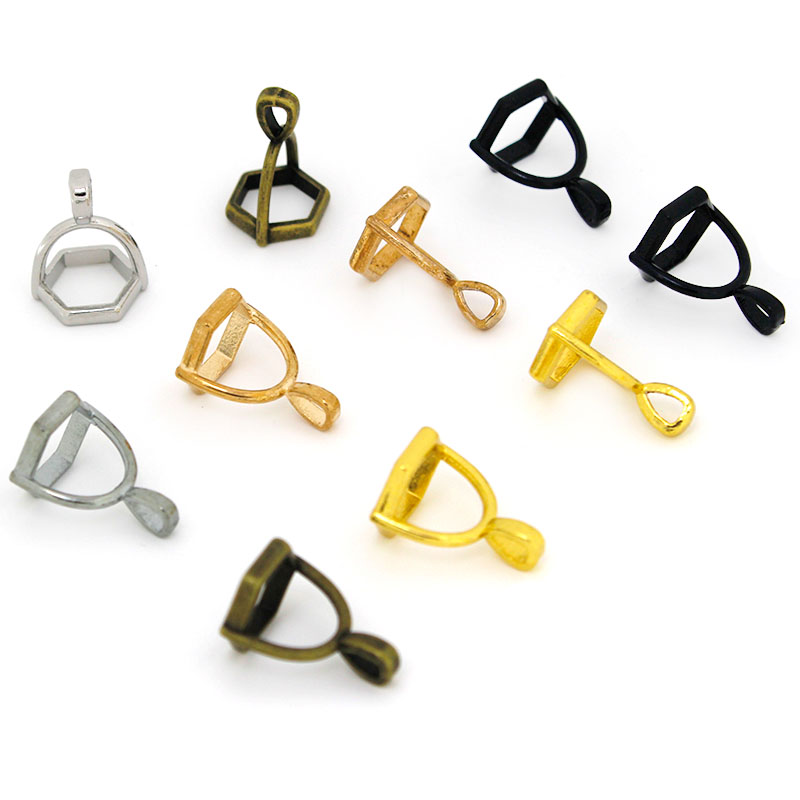 20Pcs Hexagonal Gemstone Cap N - Jewelry Making Necklaces recension och pris