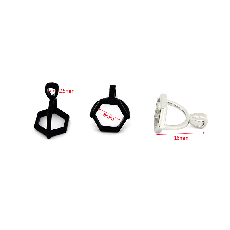 20Pcs Hexagonal Gemstone Cap N - Jewelry Making Necklaces recension och pris