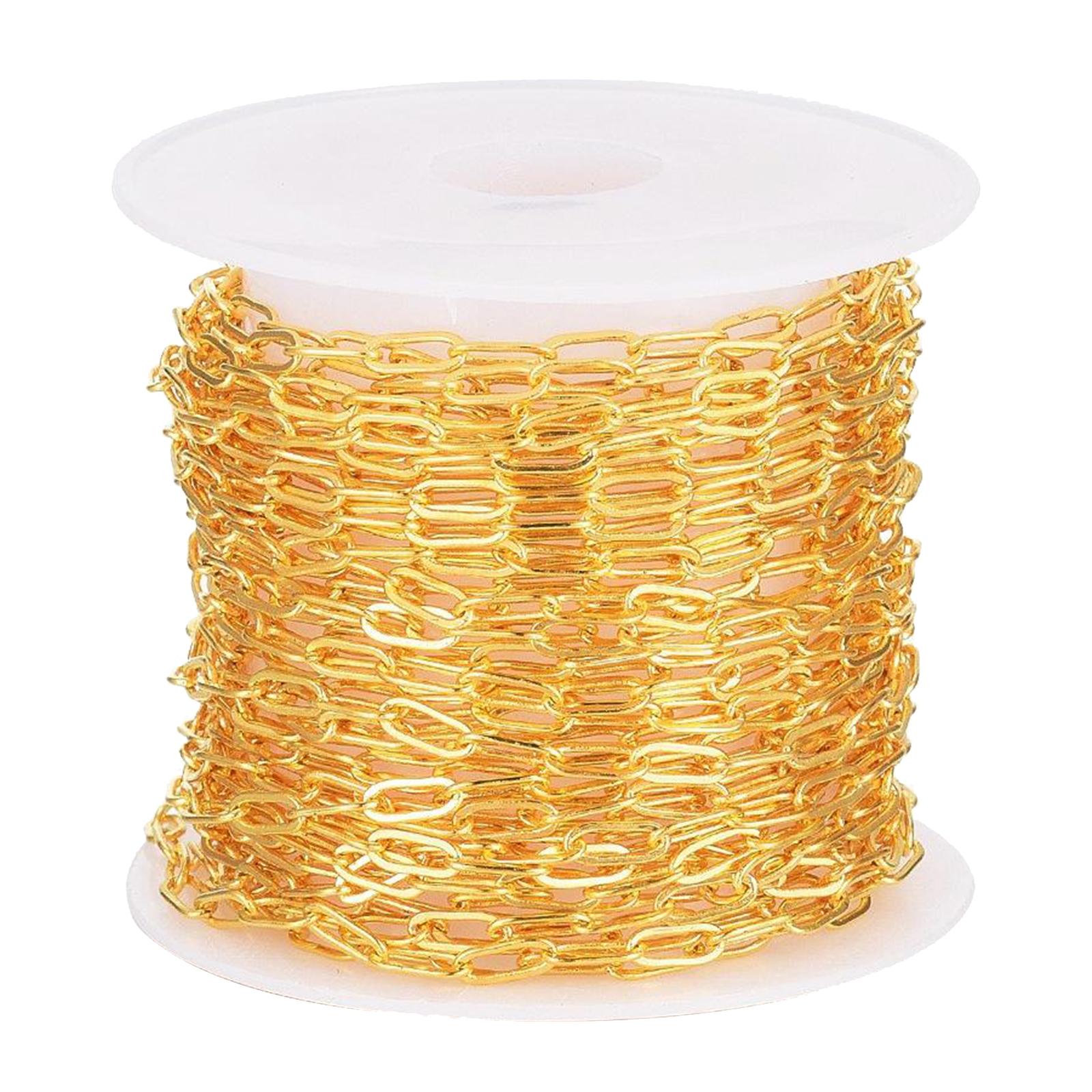 16ft/Roll Brass Necklace Exten - Chain Roll Cable recension och pris