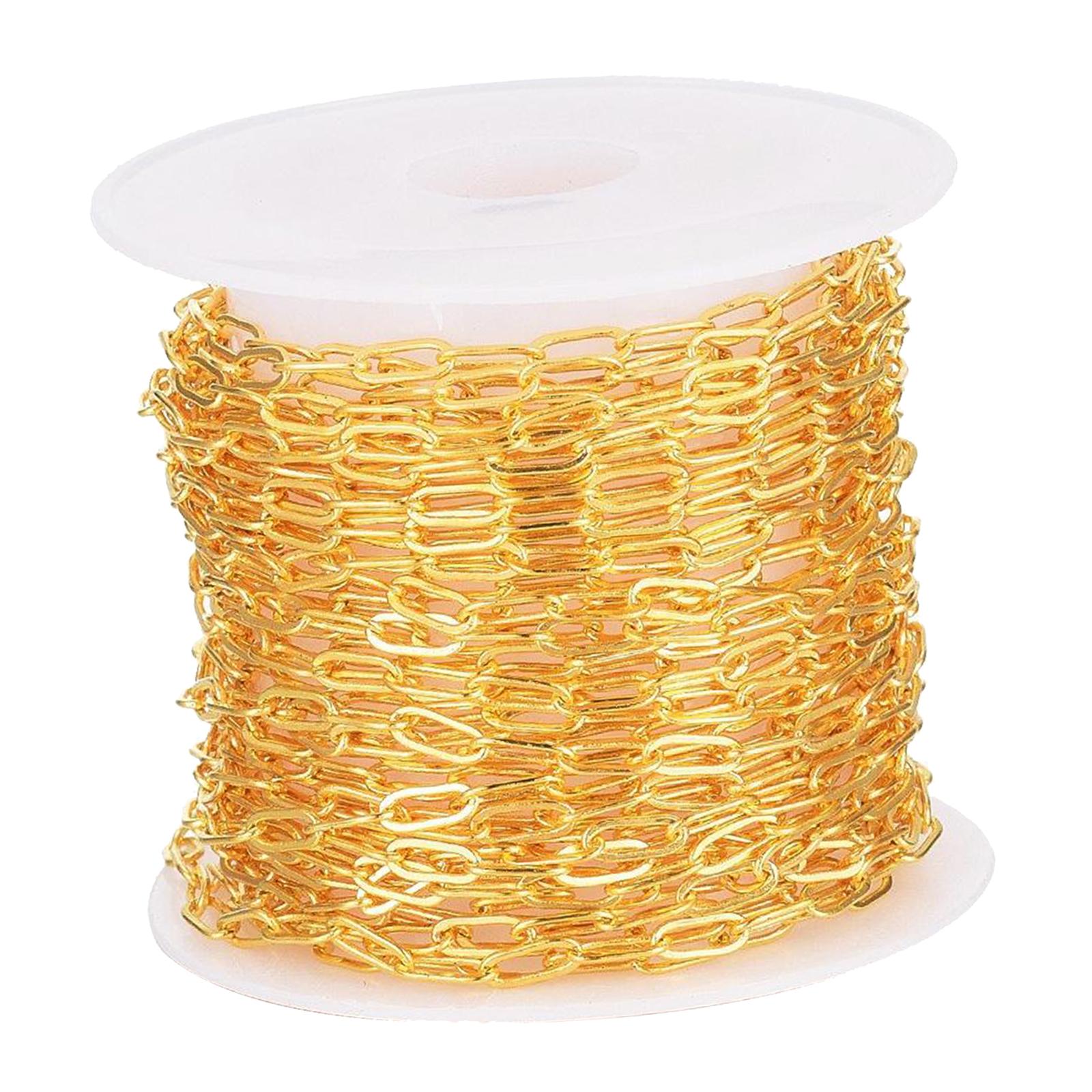 16ft/Roll Brass Necklace Exten - Chain Roll Cable recension och pris