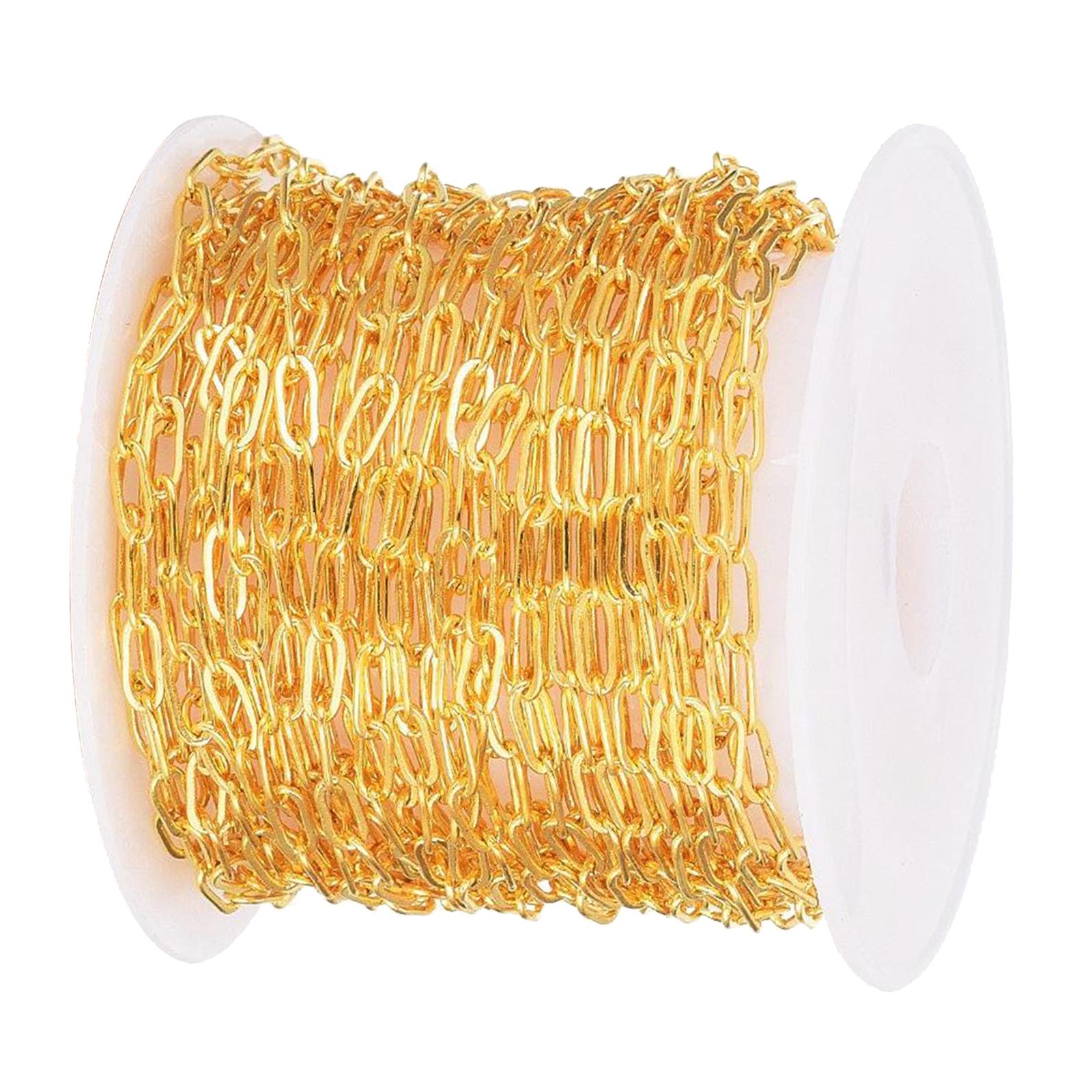 16ft/Roll Brass Necklace Exten - Chain Roll Cable recension och pris