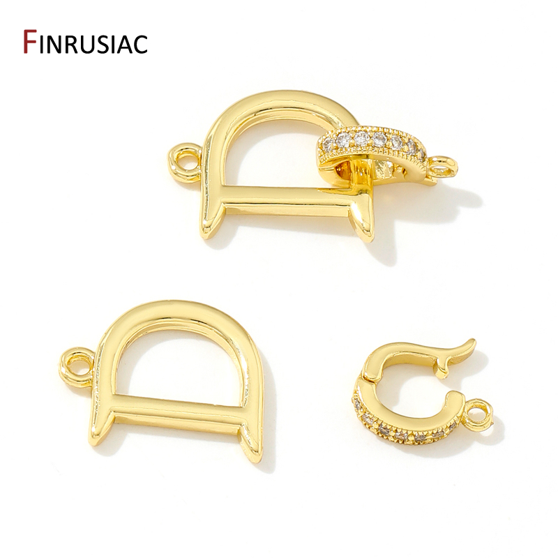 18K Gold Plated Brass Fastener - Jewelry Making Equipment recension och pris