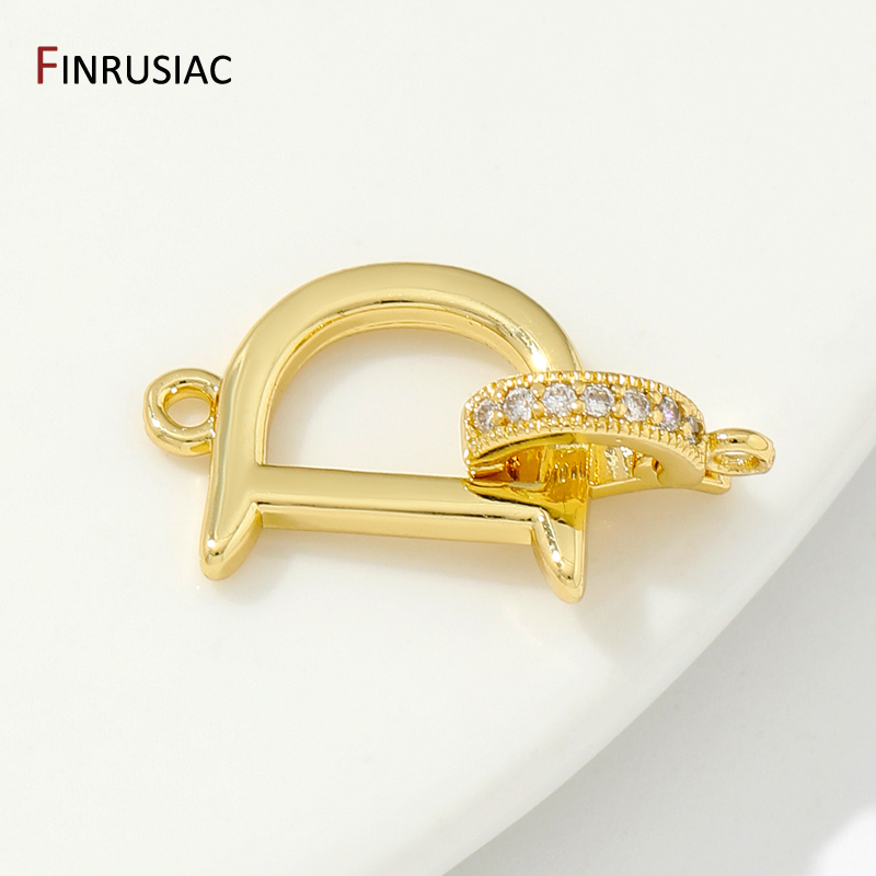 18K Gold Plated Brass Fastener - Jewelry Making Equipment recension och pris