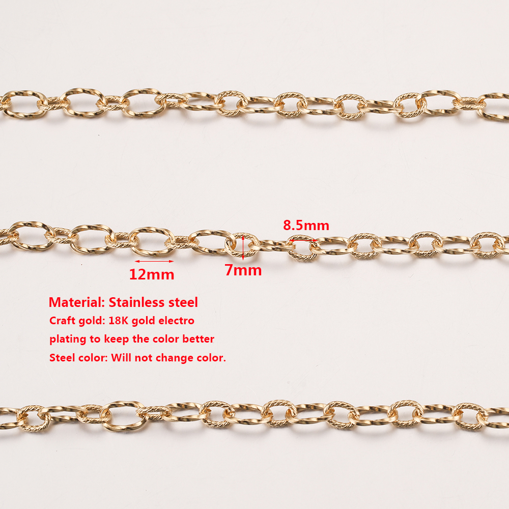 1M Spiral Cable Twist Chain Go - Chain Roll Cable recension och pris