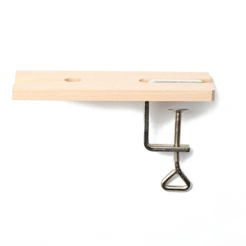 F42F Wooden Rings Clamp Table  - Jewelry Making Process recension och pris