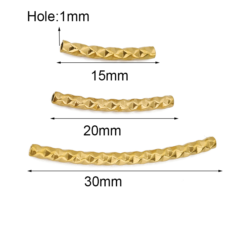 10pcs PVD Stainless Steel Curv - Jewelry Making Equipment recension och pris