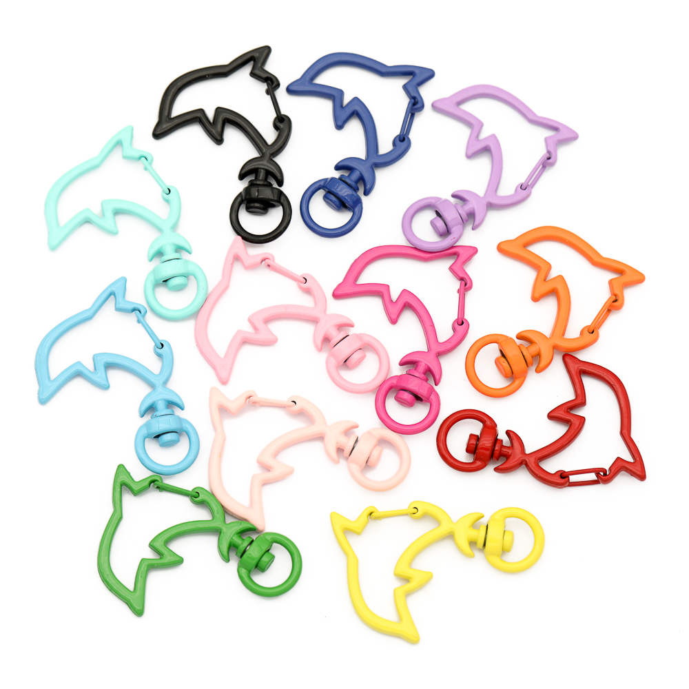 10pcs Candy Colors Metal Dolph - Jewelry Making Supplies recension och pris