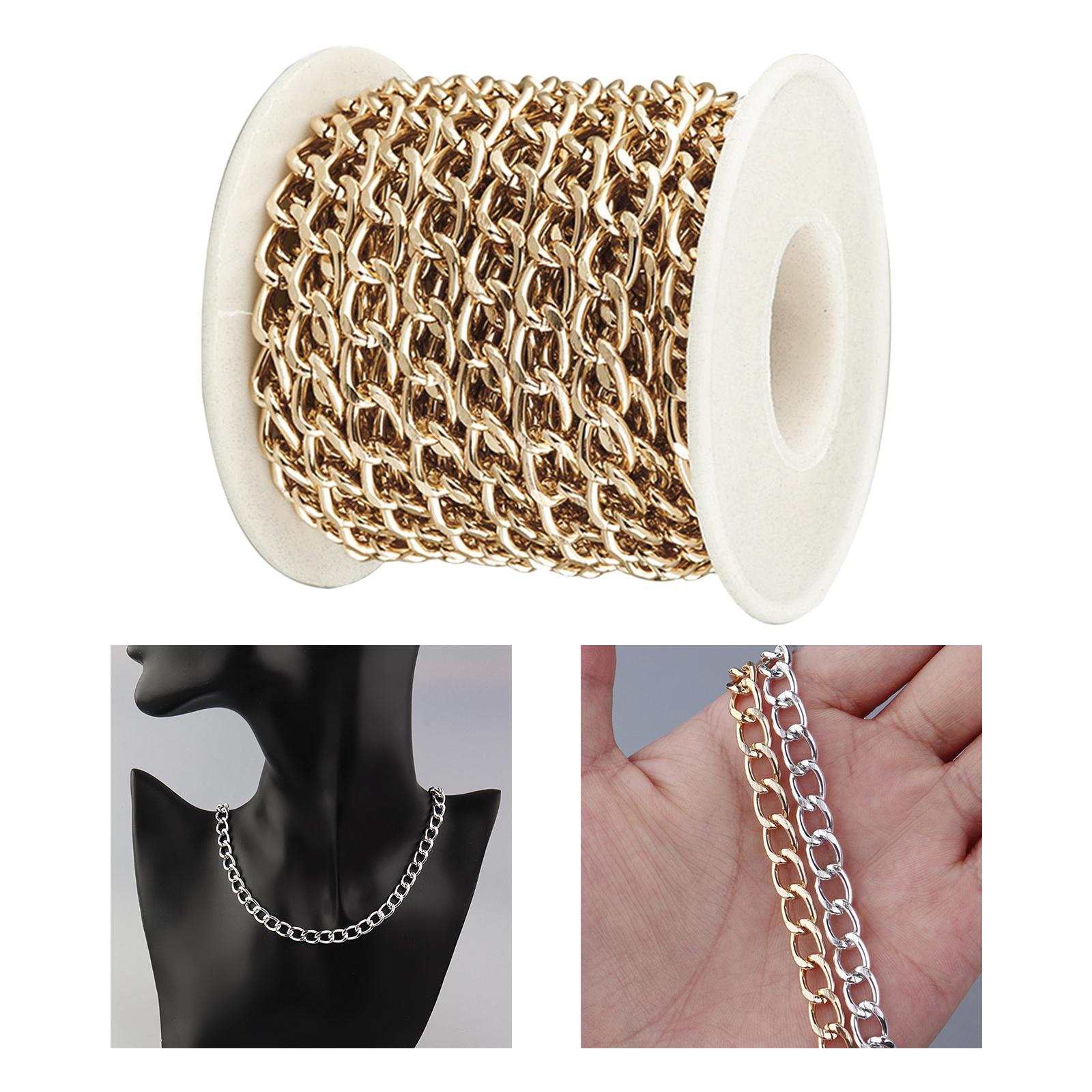 Golden Aluminum Cable Chain Sp - Chain Roll Cable recension och pris