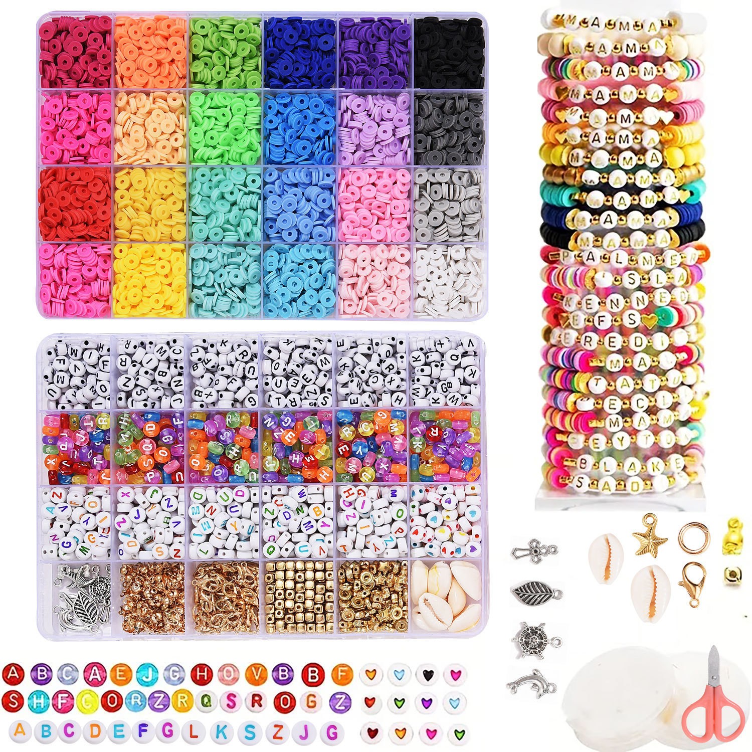 Clay Beads Bracelet Making Kit - Jewelry Making For Beginners recension och pris