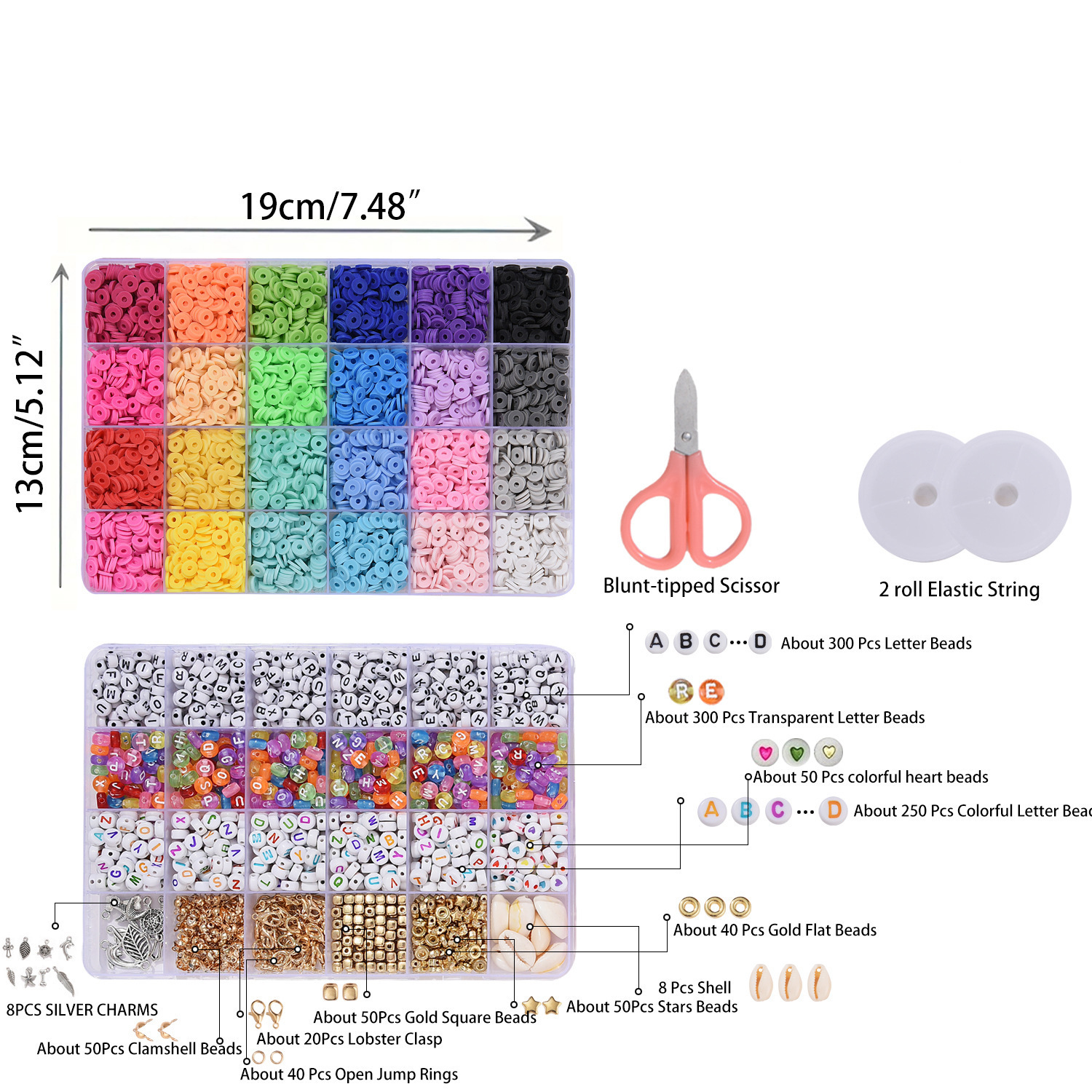 Clay Beads Bracelet Making Kit - Jewelry Making For Beginners recension och pris