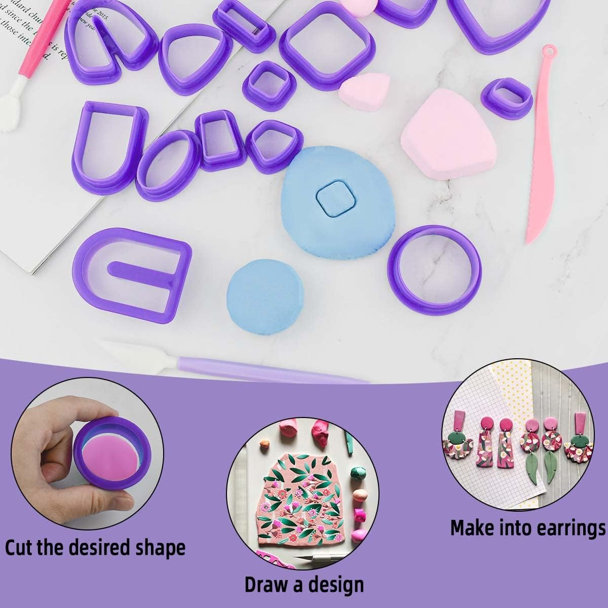 Polymer Clay Earring Making Ki - Jewelry Making Tools recension och pris