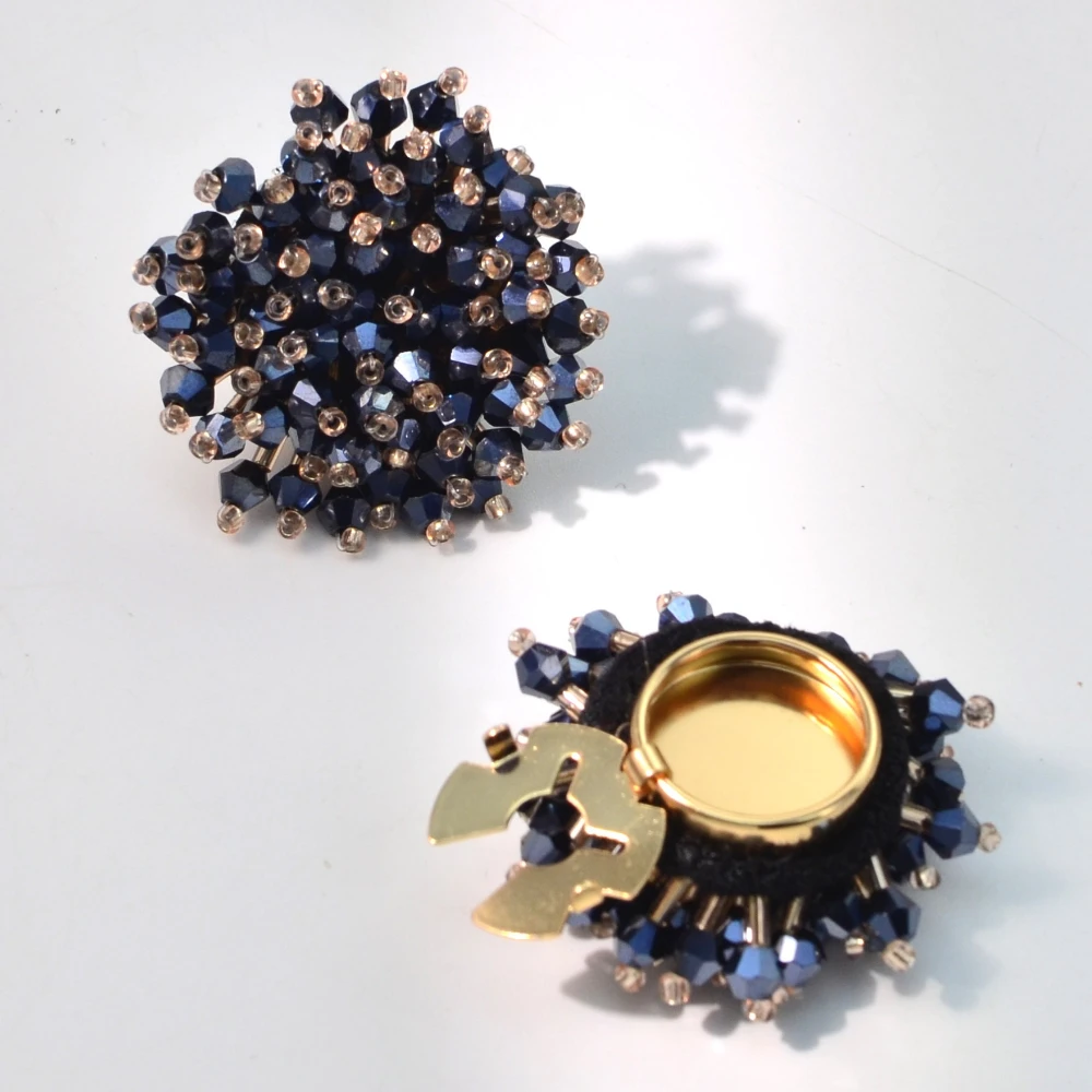 2PCS Elegant Button Covers Han - Jewelry Making Parts recension och pris