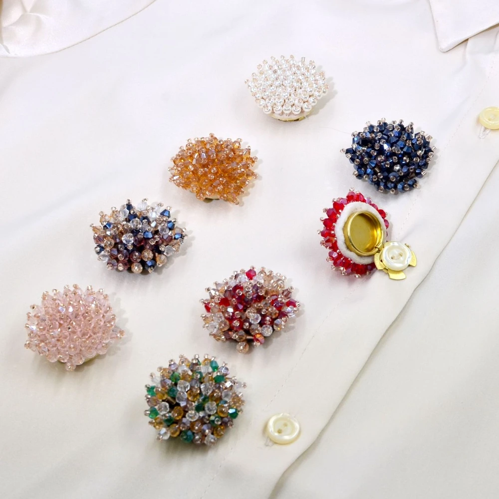 2PCS Elegant Button Covers Han - Jewelry Making Parts recension och pris