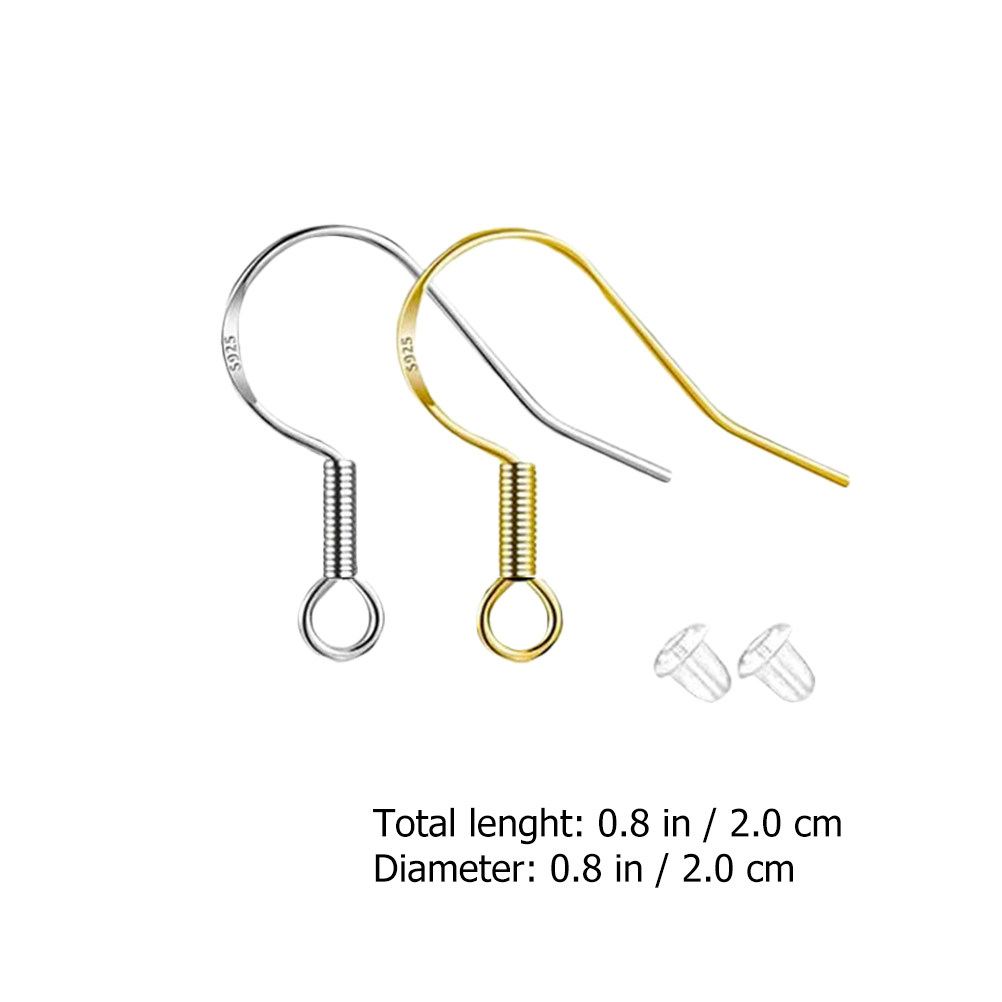 400Pcs Ear Hook Materials DIY  - Jewelry Making For Beginners recension och pris