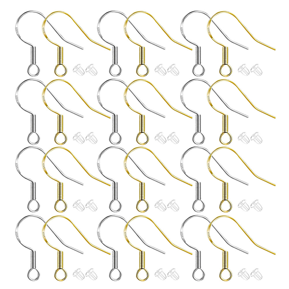400Pcs Ear Hook Materials DIY  - Jewelry Making For Beginners recension och pris