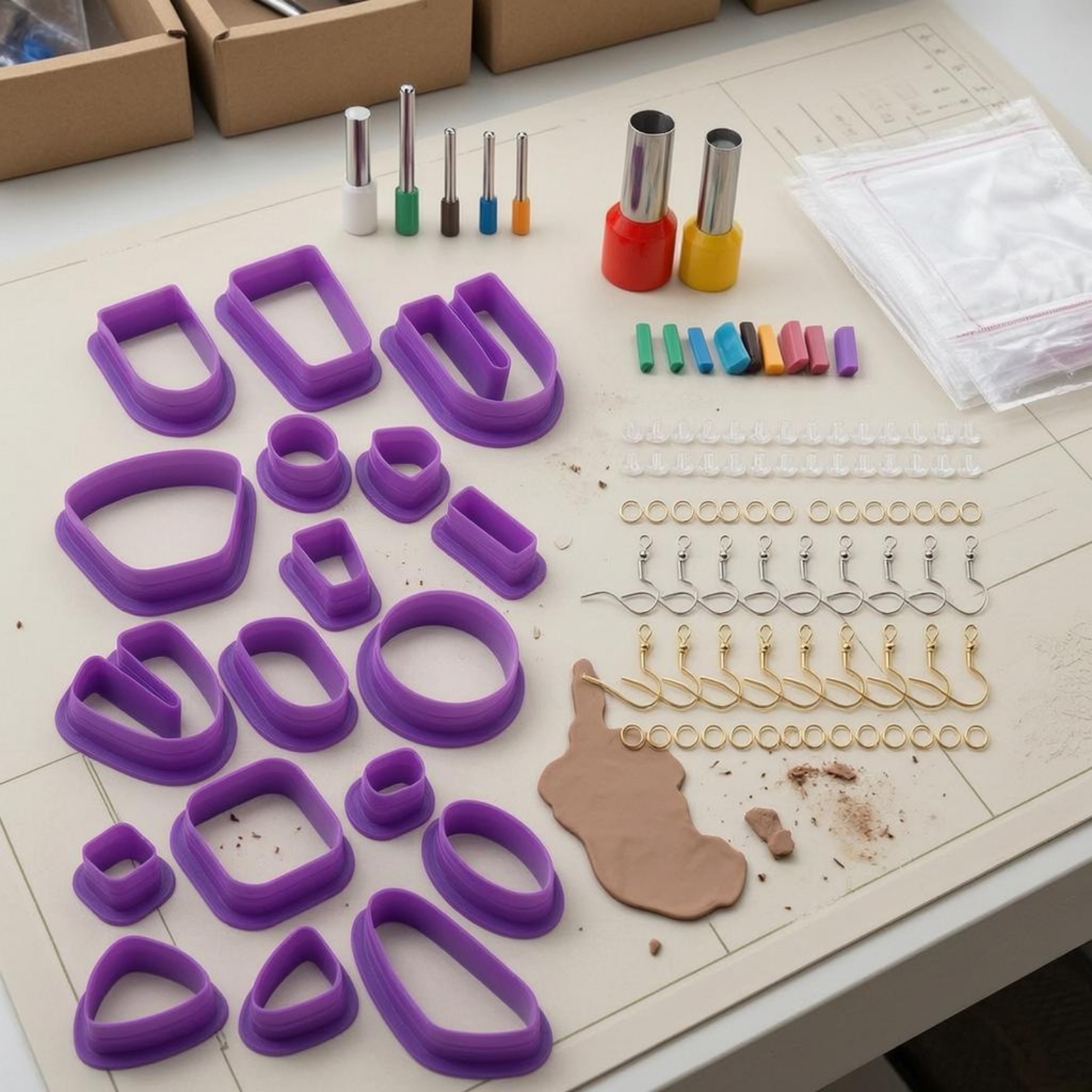 126 Pieces Clay Crafting Tool  - Jewelry Making Tools recension och pris
