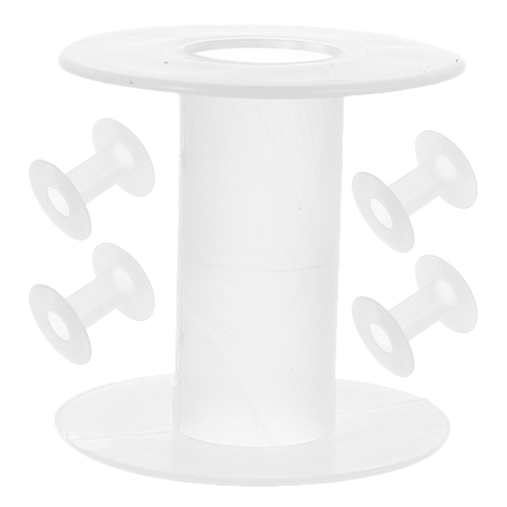 5 pcs Plastic Wire Spools I-Sh - Chain Roll Cable recension och pris