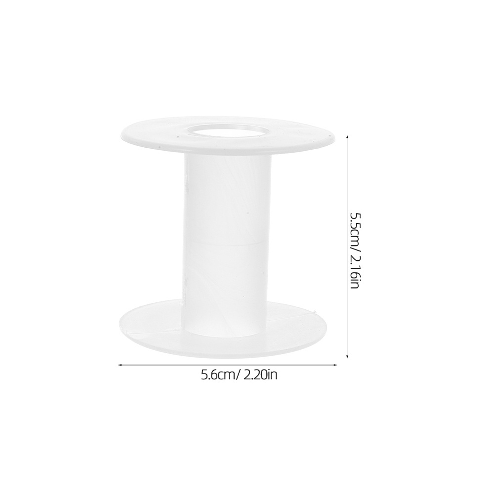 5 pcs Plastic Wire Spools I-Sh - Chain Roll Cable recension och pris