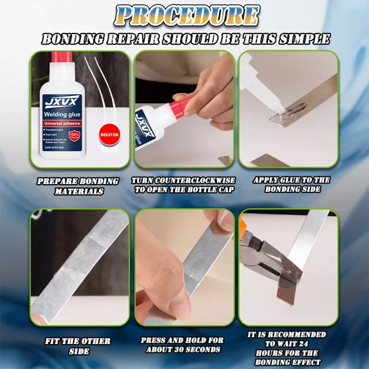 JXVX  Extra Strong Oily SuperG - Jewelry Making Tools recension och pris