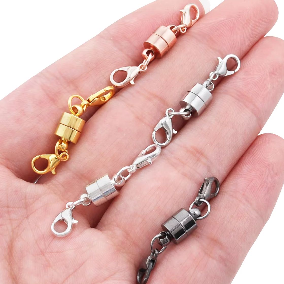5Sets/Lot Magnetic Clasps With - Jewelry Making Necklaces recension och pris