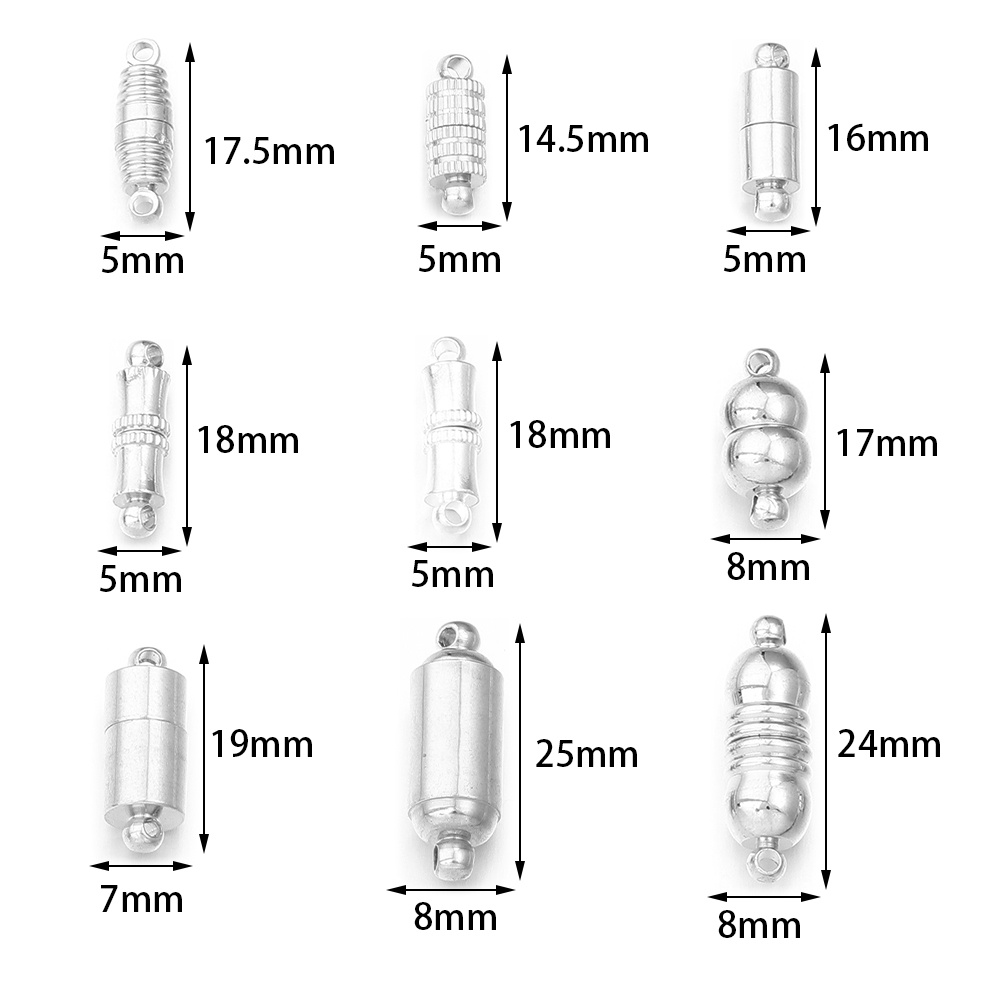 5pcs/lot Strong Magnetic Clasp - Jewelry Making Necklaces recension och pris