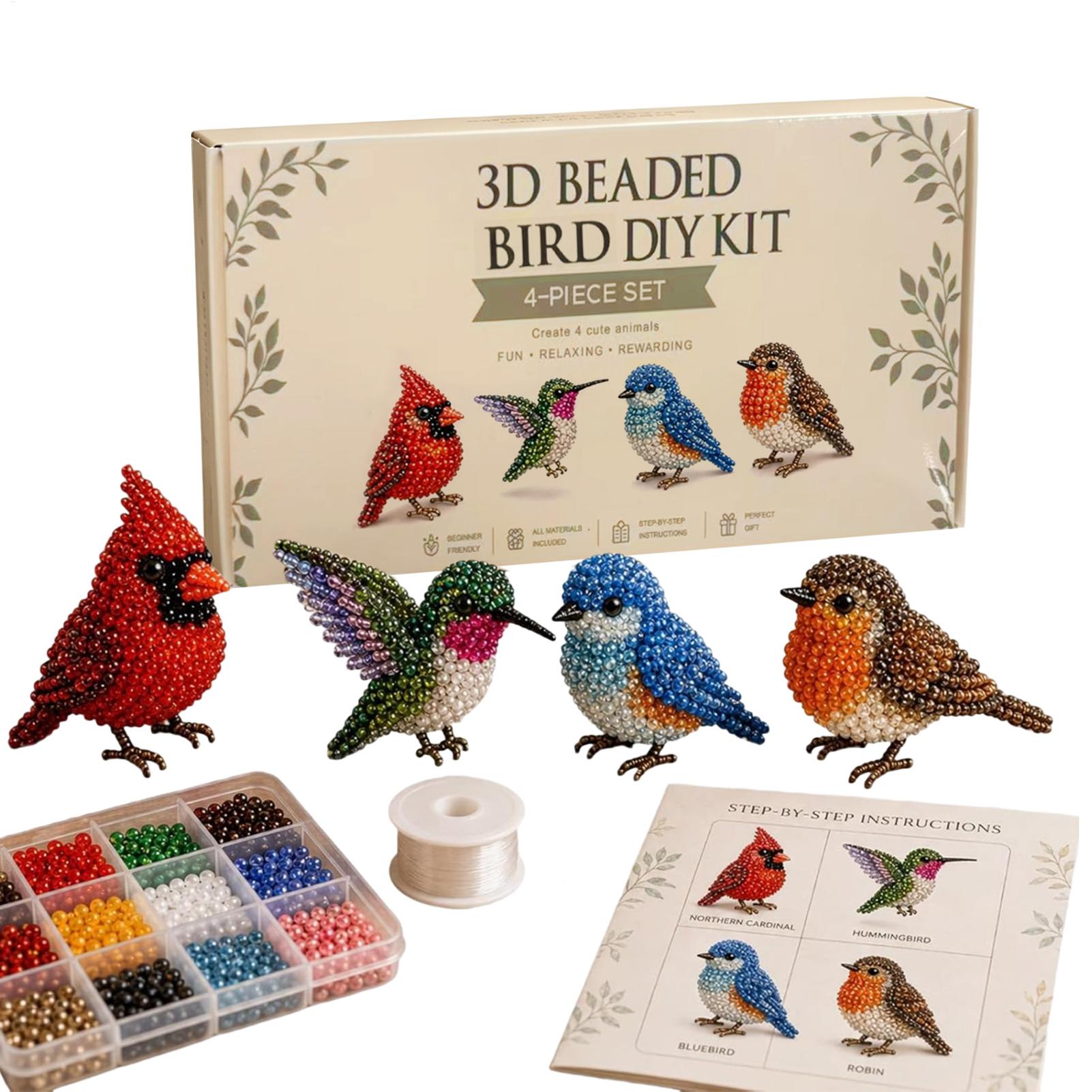 DIY 3D Beaded Animal Kit Handm - Jewelry Making For Beginners recension och pris