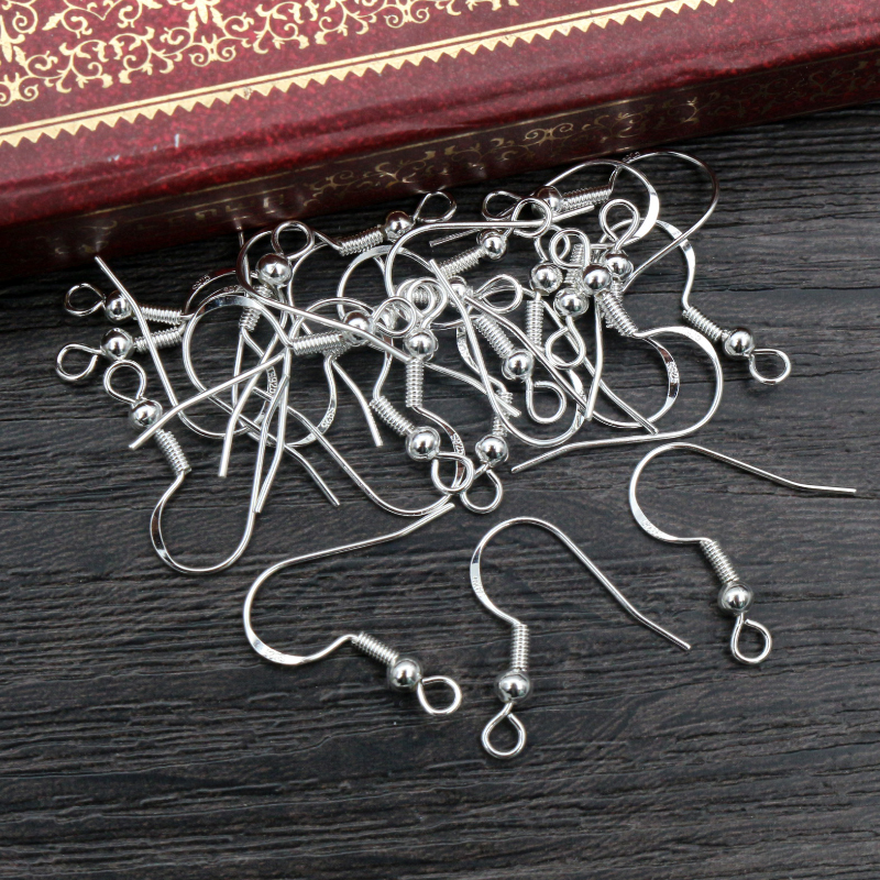 50pcs 16mm 925 Sterling Silver - Jewelry Making Metals recension och pris