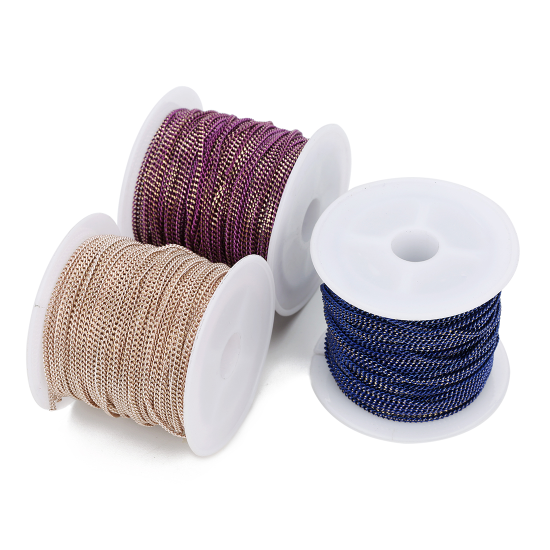 10Yards/Roll 1.5mm Copper Link - Chain Roll Cable recension och pris