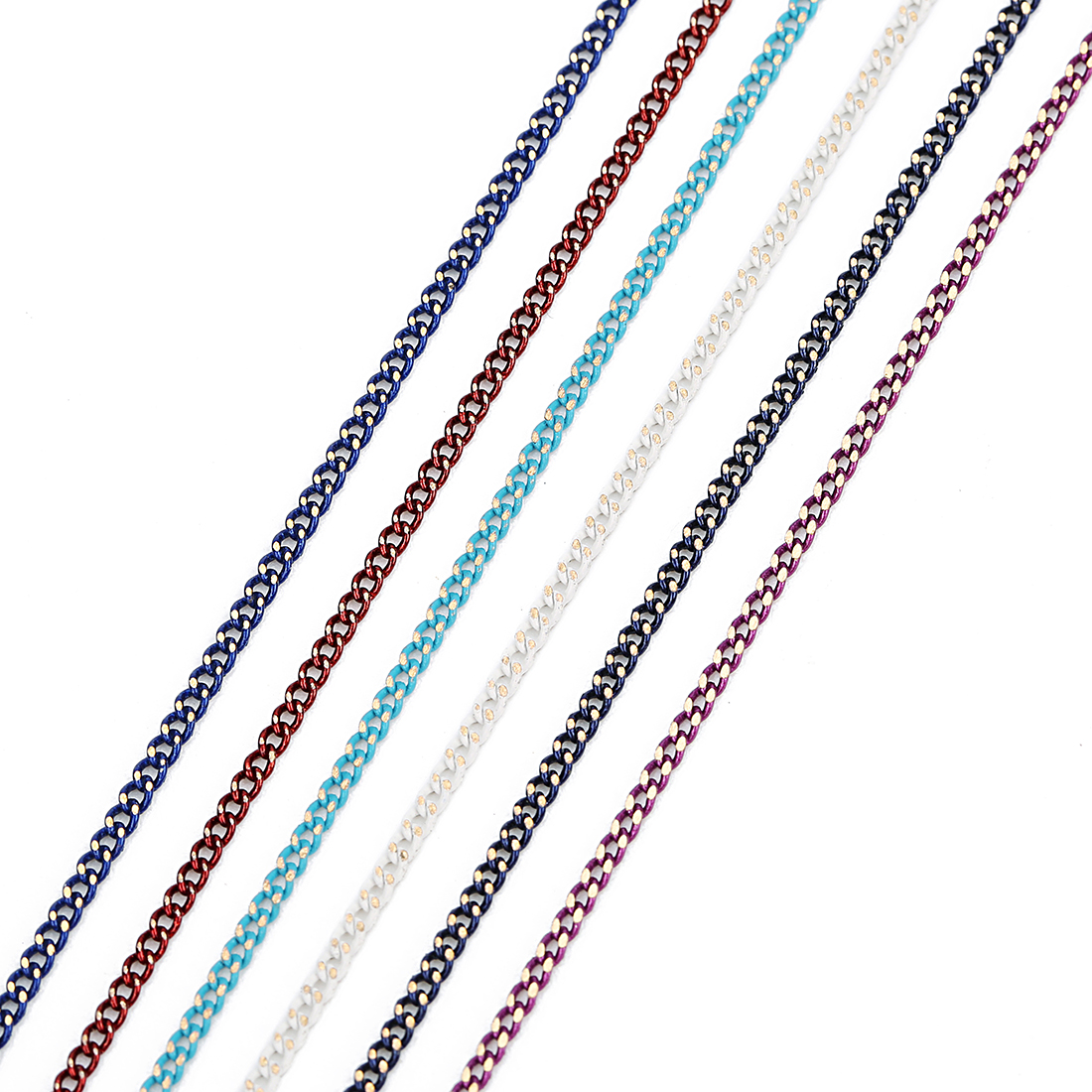 10Yards/Roll 1.5mm Copper Link - Chain Roll Cable recension och pris