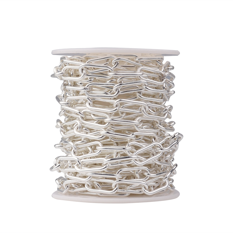 5 yards/roll Iron Paperclip Ch - Chain Roll Cable recension och pris