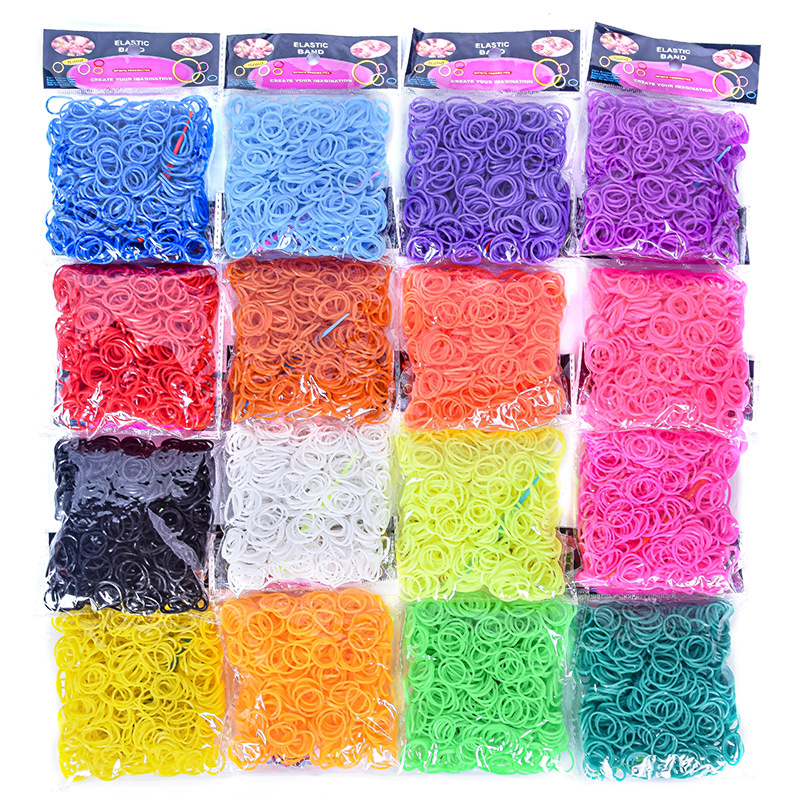 600 pieces Colorful Rubber Ban - Jewelry Making Degree recension och pris