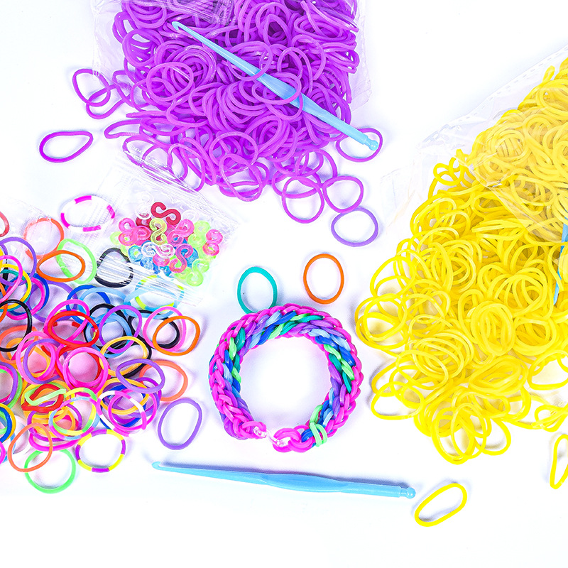 600 pieces Colorful Rubber Ban - Jewelry Making Degree recension och pris