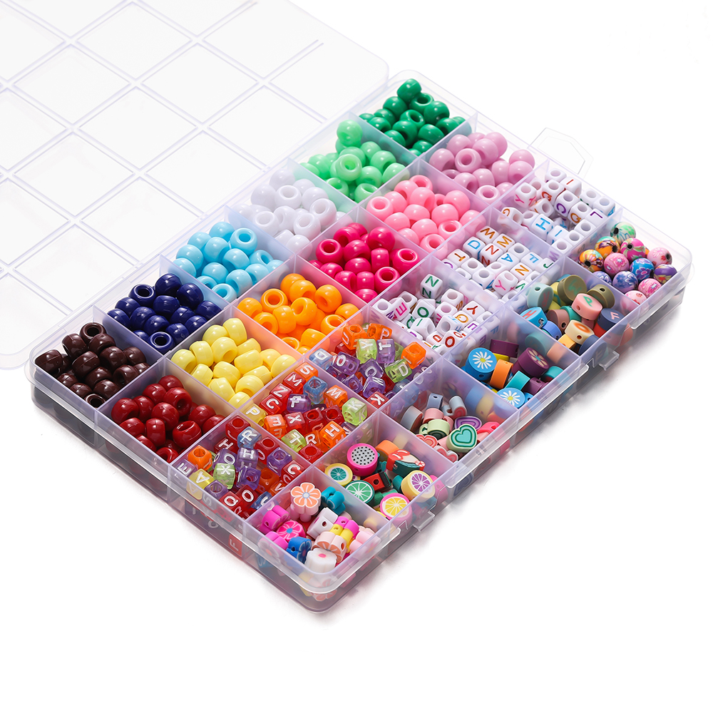 680pcs/Box Colorful Acrylic Po - Jewelry Making Degree recension och pris