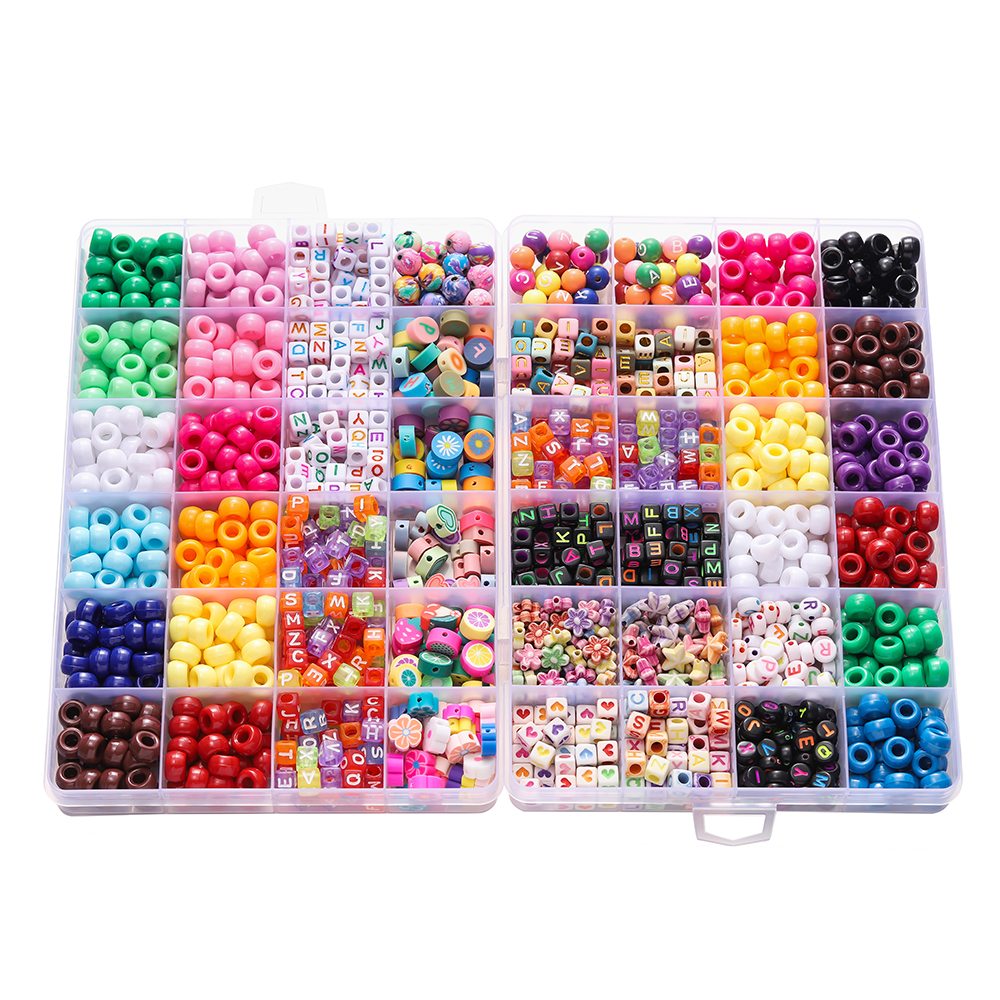 680pcs/Box Colorful Acrylic Po - Jewelry Making Degree recension och pris
